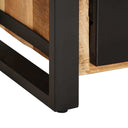 Dressoir 55X35X70 Cm Massief Ruw Mangohout