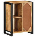 Dressoir 55X35X70 Cm Massief Ruw Mangohout