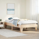 Bedframe Zonder Matras Massief Grenenhout