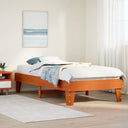 Bedframe Zonder Matras Massief Grenenhout