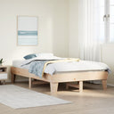 Bedframe Zonder Matras Massief Grenenhout