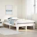 Bedframe Zonder Matras Massief Grenenhout