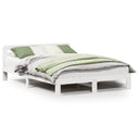 Bedframe Zonder Matras Massief Grenenhout