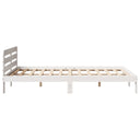 Bedframe Zonder Matras Massief Grenenhout