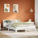 Bedframe Zonder Matras Massief Grenenhout