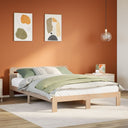 Bedframe Zonder Matras Massief Grenenhout