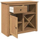 Dressoir Met Lade Panama 93X40X80 Cm Massief Grenenhout