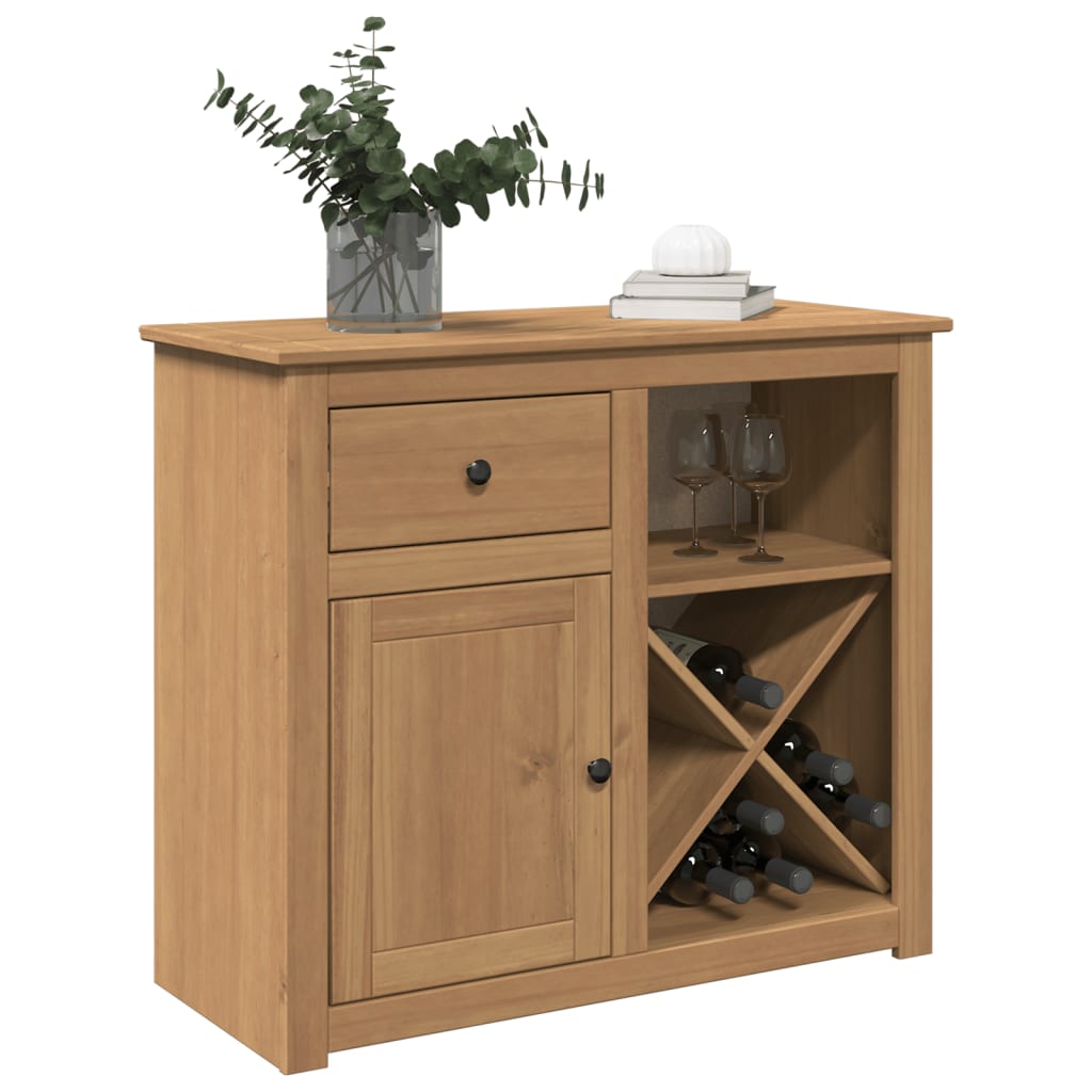 Dressoir Met Lade Panama 93X40X80 Cm Massief Grenenhout