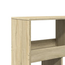 Boekenkast 100X33X187,5 Cm Bewerkt Hout Kleurig