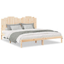 Bedframe Extra Lang Zonder Matras Massief Hout