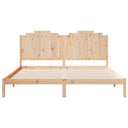 Bedframe Extra Lang Zonder Matras Massief Hout