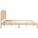 Bedframe Extra Lang Zonder Matras Massief Hout