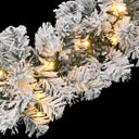 Kerstslinger Met Led-Verlichting 10 M Pvc Groen