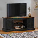 Tv-Meubel Halden 2 Schuifdeuren 150X40X60 Cm Massief Hout