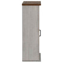 Hangkast Halden Met Schuifdeur 49X22,5X70 Cm Grenenhout