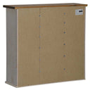 Hangkast Halden 2 Schuifdeuren 75X22,5X70 Cm Grenenhout