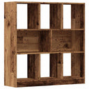 Boekenkast 97,5X29,5X100 Cm Bewerkt Hout Kleurig