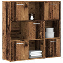 Boekenrek 90X28X90 Cm Bewerkt Hout