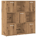 Boekenrek 90X28X90 Cm Bewerkt Hout