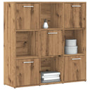 Boekenrek 90X28X90 Cm Bewerkt Hout