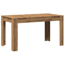 Eettafel 140X74,5X76 Cm Bewerkt Hout