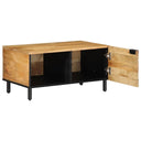 Salontafel 80X50X40 Cm Massief Mangohout Bruin Bruin