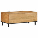 Salontafel 100X54X40 Cm Massief Mango Bruin