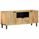 Tv-Meubel 105X33X46 Cm Massief Mangohout Bruin