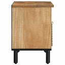 Tv-Meubel 80X33X46 Cm Massief Mangohout Bruin