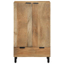 Hoge Kast 60X33X100 Cm Massief Mango Bruin