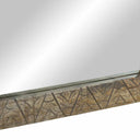 Badkamerspiegel 50X2,5X70 Cm Massief Mangohout