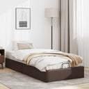 Bedframe Zonder Matras Kunstleer