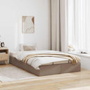 Bedframe Zonder Matras Kunstleer