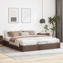 Bedframe Zonder Matras Kunstleer