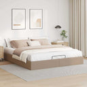 Bedframe Zonder Matras Kunstleer