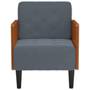 Fauteuil Met Armleuningen 55 Cm Fluweel