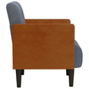 Fauteuil Met Armleuningen 55 Cm Fluweel