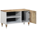 Tv-Meubel 80X31,5X46 Cm Massief Mangohout