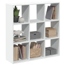 Boekenkast 102X29X143 Cm Bewerkt Hout Artisanaal Eikenkleur