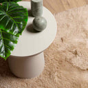 Hoogpolig Vloerkleed Navarra Polyester Beige