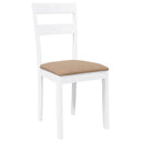 Eetkamerstoelen Met Kussens Massief Hout Rubber