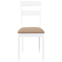 Eetkamerstoelen Met Kussens Massief Hout Rubber