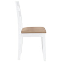 Eetkamerstoelen Met Kussens Massief Hout Rubber