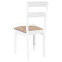 Eetkamerstoelen Met Kussens Massief Hout Rubber