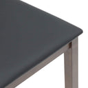 Eetkamerstoelen Met Kussens Massief Hout Rubber