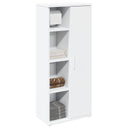 Badkamerkast Met Rolhouder 39X22X90 Cm Kleurig