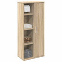 Badkamerkast Met Rolhouder 39X22X90 Cm Kleurig