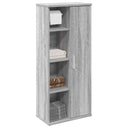 Badkamerkast Met Rolhouder 39X22X90 Cm Kleurig