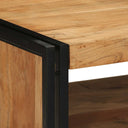 Salontafel 70X50X38 Cm Massief Bruin