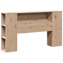 Bed Met Boekenkast Zonder Matras Massief Grenenhout